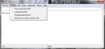 IVT VT220 Telnet screenshot 4