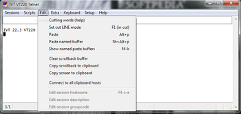 IVT VT220 Telnet screenshot 5