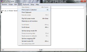 IVT VT220 Telnet screenshot 6