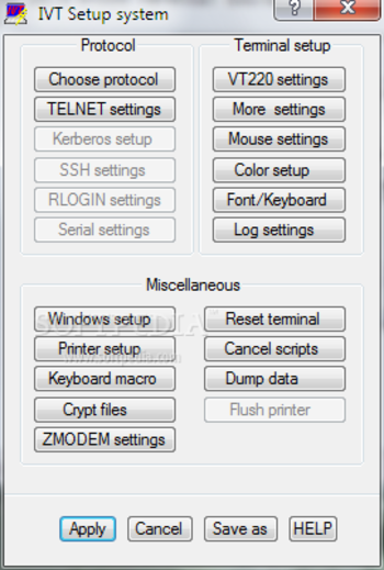 IVT VT220 Telnet screenshot 7