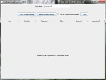 Ivy Repository Browser screenshot