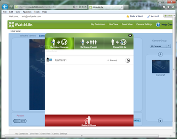 iWatchLife WebCamera screenshot 4