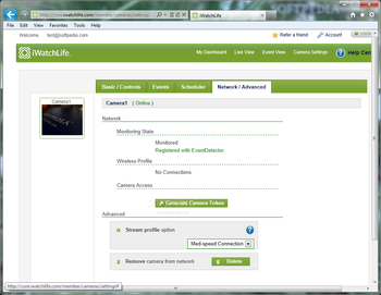 iWatchLife WebCamera screenshot 8