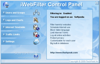 iWebFilter screenshot