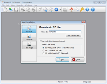 iWellsoft Power CD DVD Burner screenshot