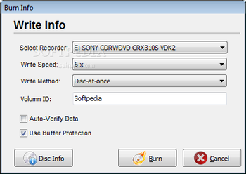 iWellsoft Power CD DVD Burner screenshot 6