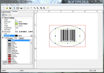 iWinSoft Barcode Generator screenshot 3