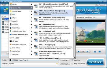 iWisoft Video Converter screenshot