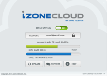 iZone Cloud screenshot