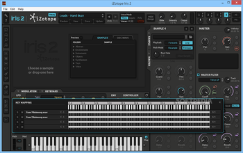 iZotope Iris screenshot 2