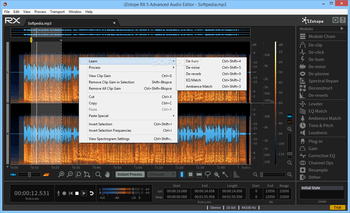 iZotope RX Advanced Audio Editor screenshot