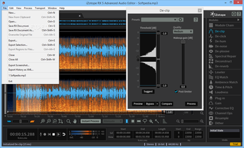 iZotope RX Advanced Audio Editor screenshot 2
