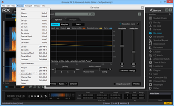 iZotope RX Advanced Audio Editor screenshot 5