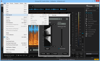 iZotope RX Audio Editor screenshot 4