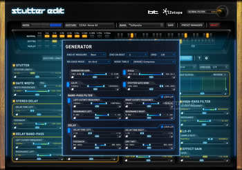 iZotope Stutter Edit screenshot 2