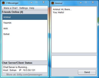 J-Messenger screenshot