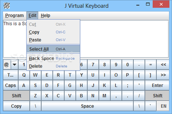 J Virtual Keyboard screenshot 3