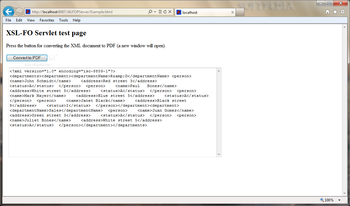 J4L FOP Server screenshot 2