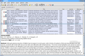 JabRef screenshot