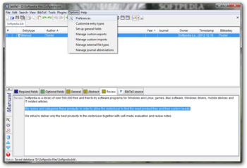 JabRef Portable screenshot 7