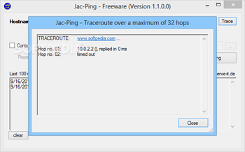 Jac-Ping screenshot 2