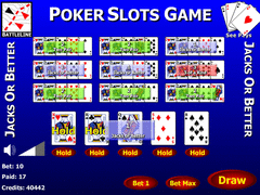 Jacks or Better 10 Play Poker screenshot