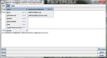 JAddressBook screenshot 3