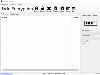 Jade Encryption screenshot