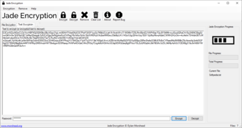 Jade Encryption screenshot 2