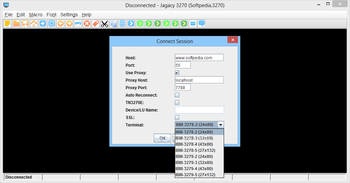 Jagacy TN3270 Emulator screenshot