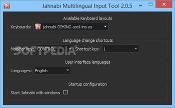 Jahnabi Multilingual Input Tool screenshot 2
