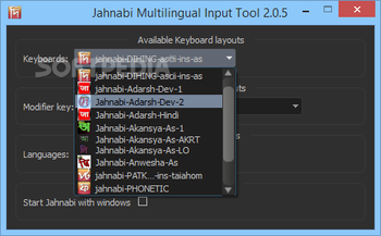 Jahnabi Multilingual Input Tool screenshot 3