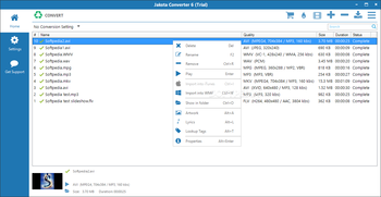 Jaksta Converter screenshot