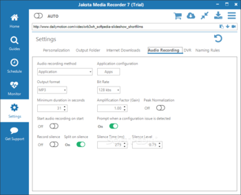 Jaksta Media Recorder screenshot 10