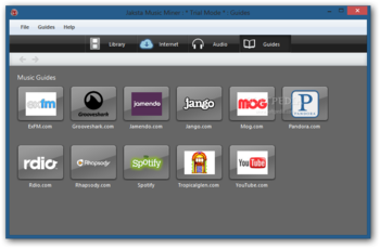 Jaksta Music Miner screenshot