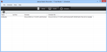 Jaksta Radio Recorder screenshot 3