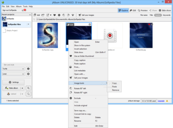 jAlbum Portable screenshot