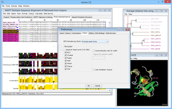 Jalview screenshot 7