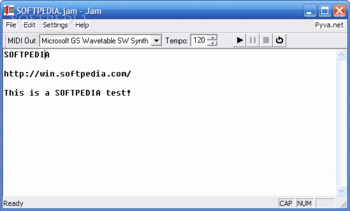 Jam screenshot