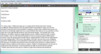 Jambo Text to Speech Plus screenshot
