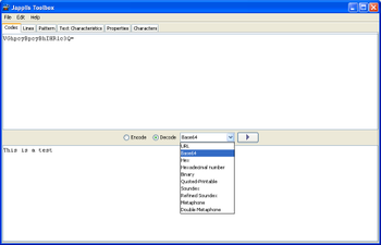 Japplis Toolbox Portable screenshot