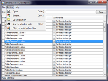 JarsBrowser screenshot 2