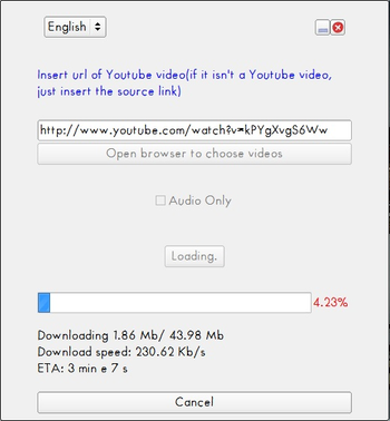 Jarvis Youtube Downloader screenshot