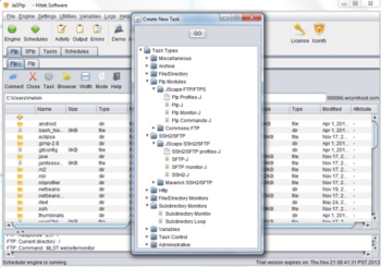 JaSFtp screenshot 3