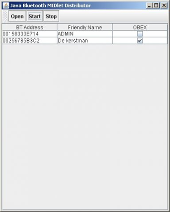 Java Bluetooth Media Distributor screenshot 2