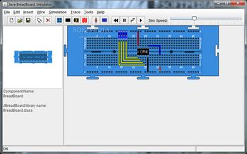 Java Breadboard Simulator screenshot