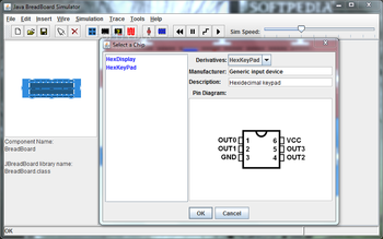 Java Breadboard Simulator screenshot 2