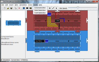 Java Breadboard Simulator screenshot 7