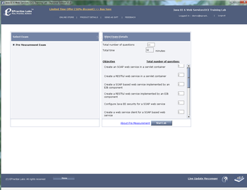 Java EE 6 Web Services OCE Training Lab Personal Edition screenshot 4