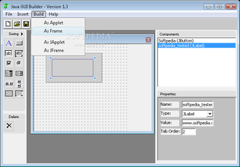 Java GUI Builder screenshot 3